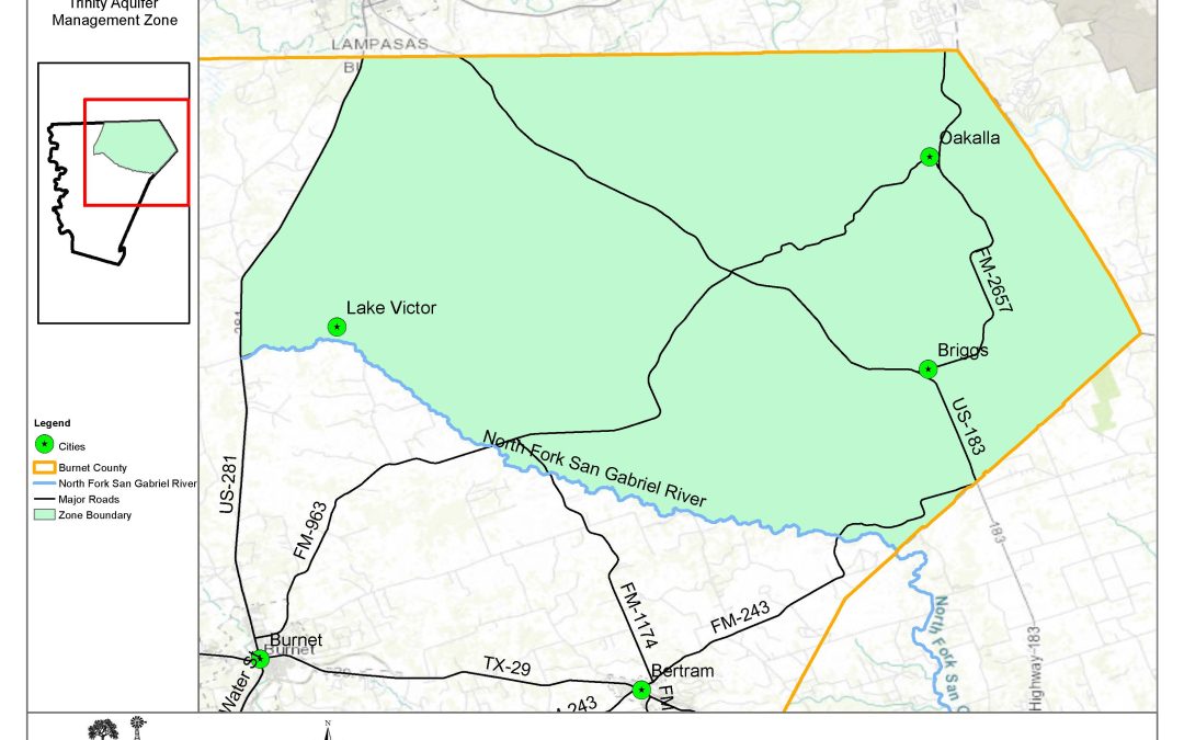 District Adopts New Rules for the Northeast Burnet County Trinity Aquifer Management Zone