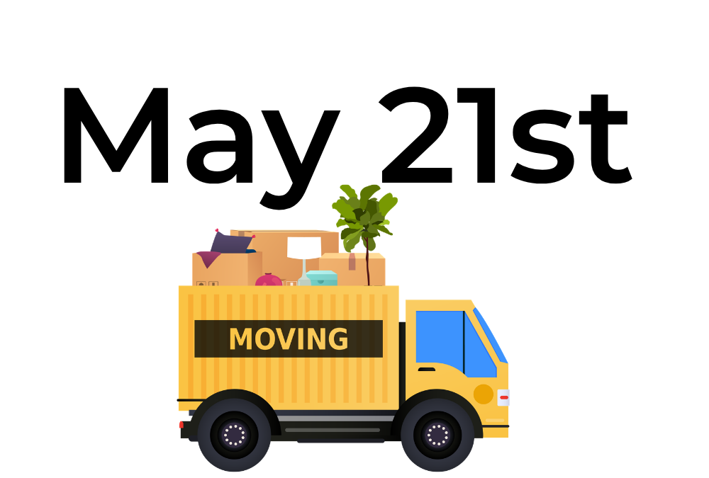 The District Office is Moving on May 21st!